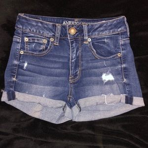 American Eagle Shorts High Rise Shortie
